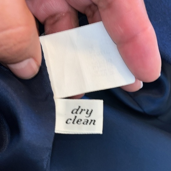 Vintage Pendleton Navy Blue 100% Wool Made in USA Blazer Suit Jacket - Picture 6 of 6